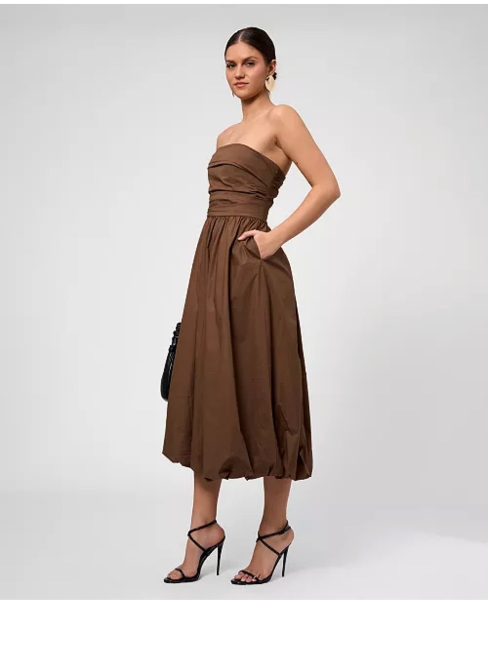 RACHEL Rachel Roy
Women's Rosalie Strapless Midi Dress - Picture 3 of 5